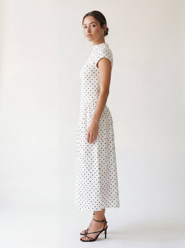 The Maura Polka Dot Dress