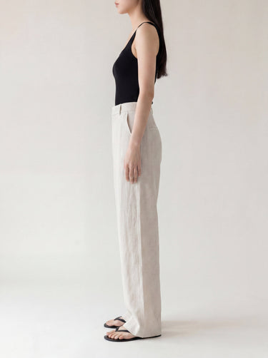 The Miela Linen Blend Pant