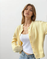 Yellow Cardigan