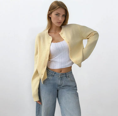 Yellow Cardigan