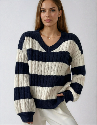 Navy Stripes
