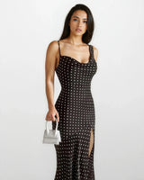 Black Polka Dot Dress