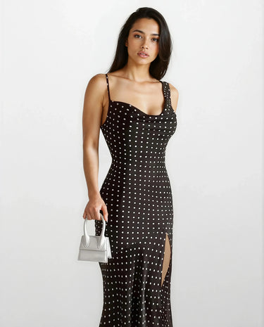 Black Polka Dot Dress