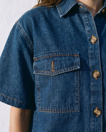Dark Wash wide-fit set, view 5 – Moriel Heritage
