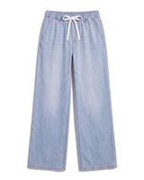 Isla Stretch Denim Jeans in True Blue, flat lay