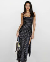 Black Polka Dot Dress