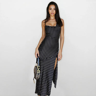 Black Polka Dot Dress