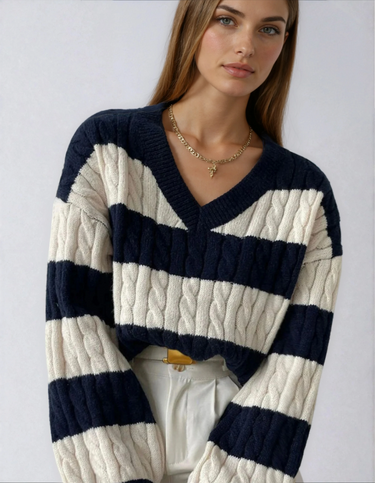 Navy Stripes