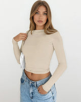 Beige Top