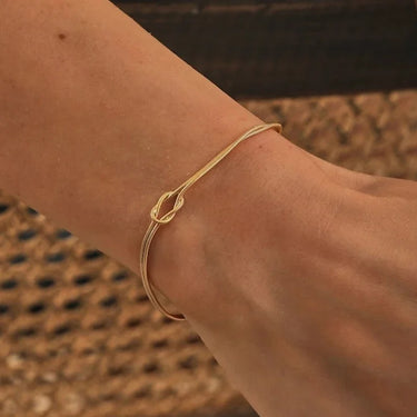 Knot Chain Necklace Bracelet