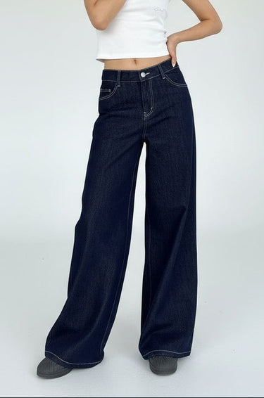 Retro Wide Leg Jeans