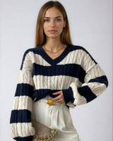 Navy Stripes