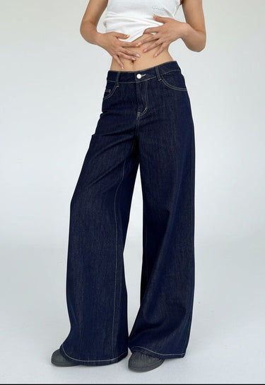 Retro Wide Leg Jeans