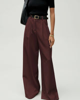 Wine Red Pants