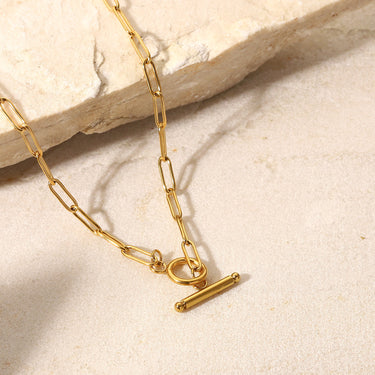 Gold Loop Necklace