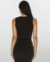 Black Vest Top