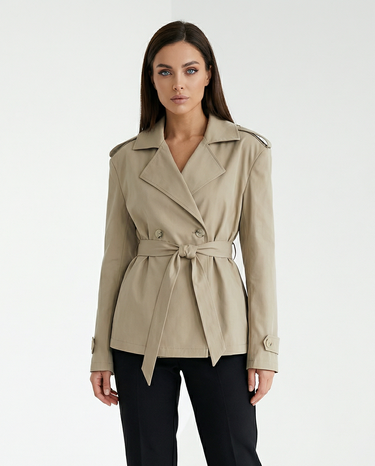 Blair Trench Tie Waist Coat