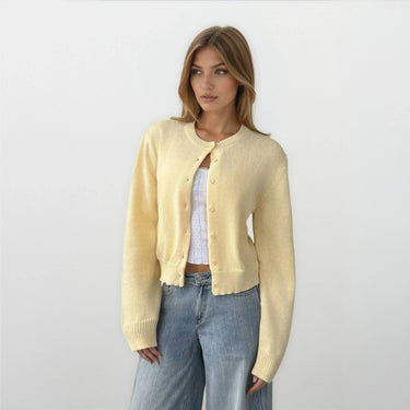 Yellow Cardigan