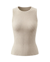 Beige knit knit sweater – Moriel Heritage