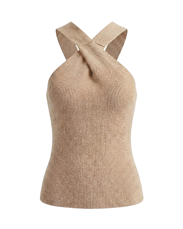 Mila Knit Halter Neck Top | Knit knit sweater – Moriel Heritage