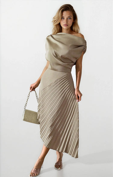 Beige Dress