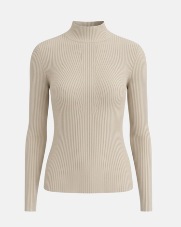 The Sable Mock Neck Top