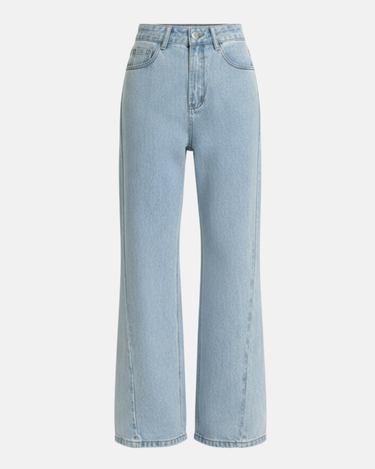 High Waist Retro Wide Leg Jeans