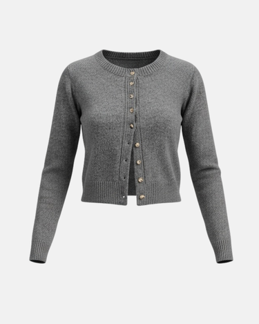 Short Knitted Cardigan