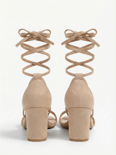 Clarisse Lace Up Heel