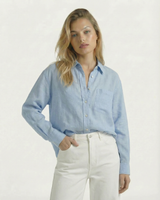 The Salerno 100% Linen Shirt | Moriel Heritage