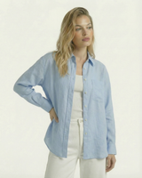The Salerno 100% Linen Shirt | Moriel Heritage
