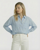 The Salerno 100% Linen Shirt | Moriel Heritage