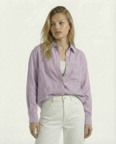 The Salerno 100% Linen Shirt | Moriel Heritage
