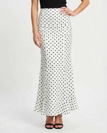 The Elisia Polka Dot Skirt