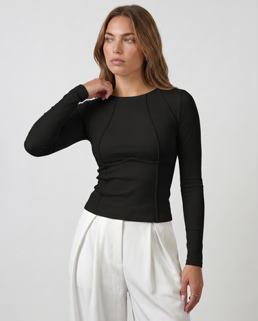 The Noa Piped Long Sleeve