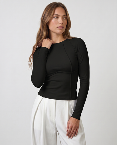 The Noa Piped Long Sleeve