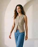 Polyester vest, view 8 – Moriel Heritage
