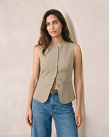 Polyester vest, view 10 – Moriel Heritage