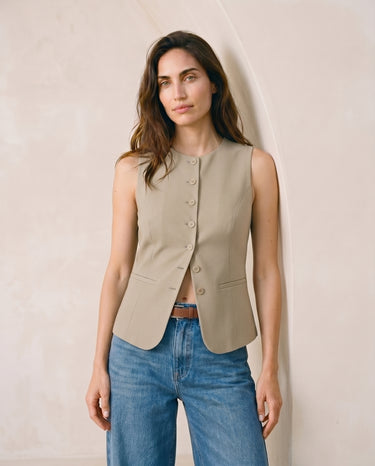 Polyester vest, view 10 – Moriel Heritage
