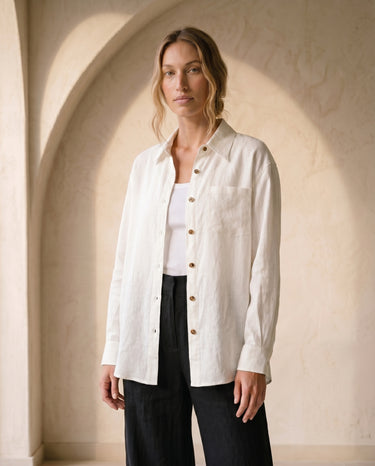 The Salerno 100% Linen Shirt