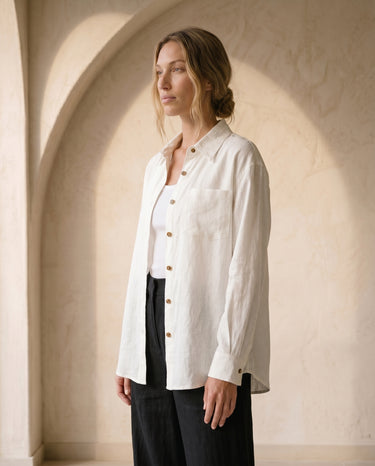 The Salerno 100% Linen Shirt