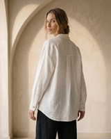 Lilac linen shirt – Moriel Heritage