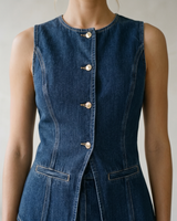 Denim set, view 4 – Moriel Heritage