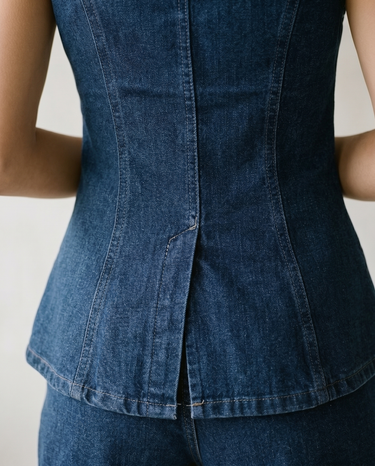 Denim set, view 8 – Moriel Heritage