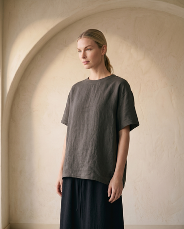 The Cove Linen Tee