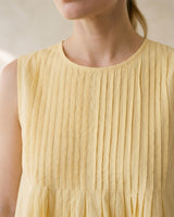 Baby Blue vest, view 3 – Moriel Heritage