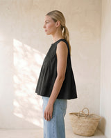 Black vest, view 3 – Moriel Heritage