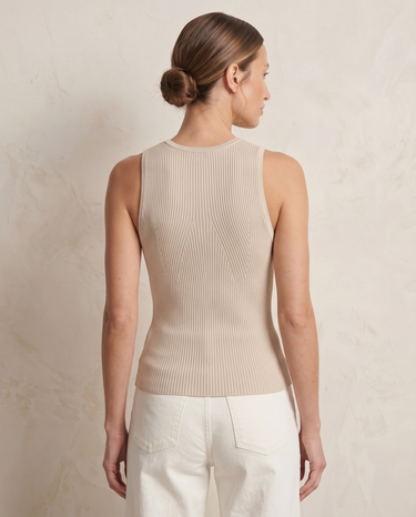 Black knit knit sweater, view 3 – Moriel Heritage
