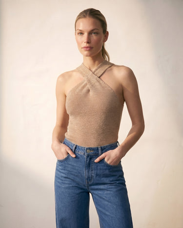Black knit knit sweater – Moriel Heritage