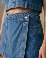 Wide-fit denim set, view 4 – Moriel Heritage